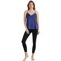 Lace crossover tank top for women Admas