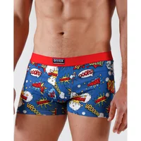 Printed stretch cotton boxers Admas Comic (x2)