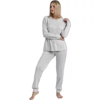 Women's long-sleeve pyjamas Admas Classic Classic