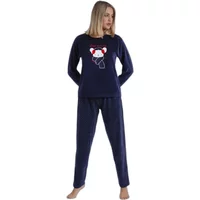 Women's long-sleeve pyjamas Admas Morning Mouse