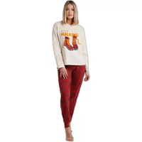 Women's long-sleeve pyjama Admas Keep Walking