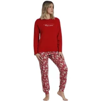 Women's long sleeve winter pyjamas Admas Garden Romantic