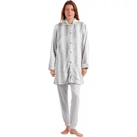 Warm long-sleeve robe for women Admas Classic Triangle