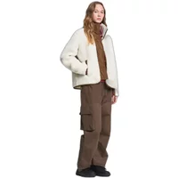 Knopf-Fleecejacke aus Sherpa Damen Aigle