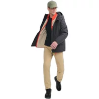 Short hooded waterproof jacket Aigle MTD® Ouate Dupont Sorona®