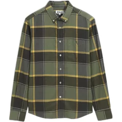 Long-Sleeved Plaid Shirt Aigle