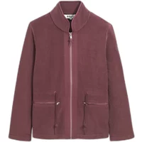 Women's zip-up two-material fleece Aigle