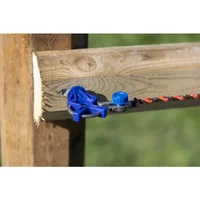 Hekwerkaccessoires roestvrij staal koord/draad snelkoppeling Ako Premium (x4)