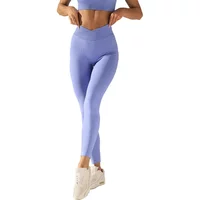 Seamless V-Waist Leggings for Women Allwear Basic image 2
