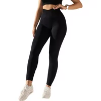 Seamless V-Waist Leggings for Women Allwear Basic image 2