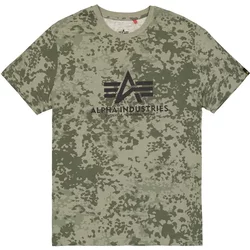T-Shirt Alpha Industries Basic Big Logo Camo