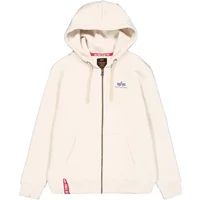 Zip-up hoodie with small logo Alpha Industries Basic