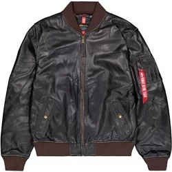 Leather Jacket Alpha Industries MA-1 Lf