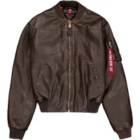 Lederjacke Damen Alpha Industries MA-1 FL Vintage