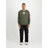 Sweatshirt mit Satin-Logo Alpha Industries