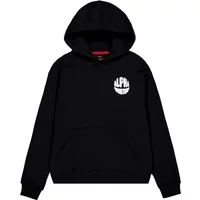 Hooded sweatshirt with logo printed on the back Alpha Industries