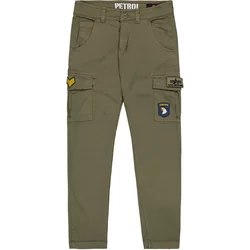 Cargo Trousers Alpha Industries Petrol Patch