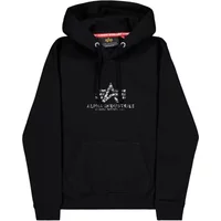 Women's hooded sweatshirt Alpha Industries Basic Leo Big Logo