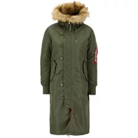 Parka Damen Alpha Industries Long Fishtail