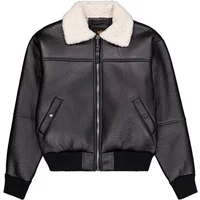 Leather jacket woman Alpha Industries B-15 MOD
