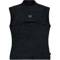 Women's sleeveless T-shirt Alpha Industries World Cut Out