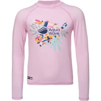 Long-sleeved UV protection t-shirt for girls Aquawave Uver