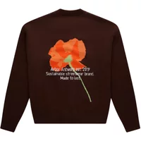 Floral patterned crew neck sweater Arbor Antwerp