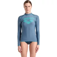 Long Sleeve Women's Swim T-shirt Arena Rash Graphic image 2