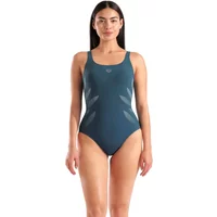 Women's 1-piece swimsuit Arena Milena Wing Back image 2