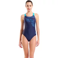 Women's 1-piece swimsuit Arena Lace Solid image 2