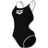 Women's crossed back one-piece swimsuit Arena One image 2