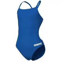 One-piece swimsuit for girls Arena Team Challenge Solid image 2