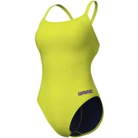 Women's 1-piece swimsuit Arena Team Challenge Solid image 2
