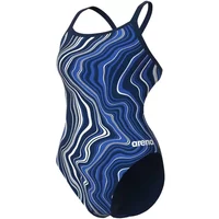 Women's 1-piece swimsuit Arena Marbled image 2