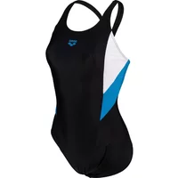 Women's V-back one-piece swimsuit Arena Panel image 2