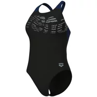 Women's 1-piece swimsuit Arena Flowing V Back image 2