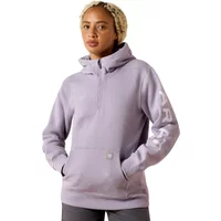 Women's 1/2 zip hooded sweatshirt Ariat Rebar image 2