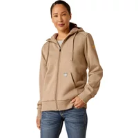 Women's full zip hoodie Ariat Rebar Sherpa
