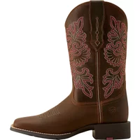 Women's western boots Ariat Round Up Wide Square Toe StretchFit