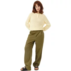 Women's Long-Sleeved Polo Shirt Artlove Cleola