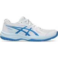 ASICS Upcourt 6 Femme Blanc Bleu Chaussures indoor femme Asics Upcourt 6