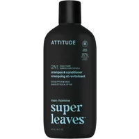 2 in 1 Shampoo Attitude Super Leaves Eucalyptus & Sage image 2