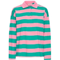 Polo-Shirt, langarm, Damen b.young Somset