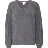 Women's V-neck sweater b.young Medi
