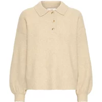 Polo-Shirt, langarm, Damen b.young Omea
