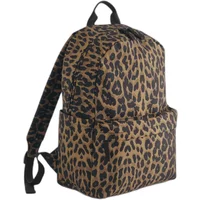 Girl's backpack Bag Base Leopard print