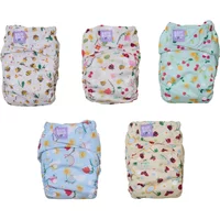 Couche lavable révolutionnaires Bambino Mio Fête Au Jardin (x5)