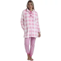 Warm long-sleeve robe for women Barbie Vichy Mood
