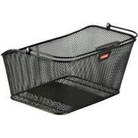 Velo Store - UK Honeycomb steel rear bike basket with clip fastening adaptable to any luggage rack Basil Klickfix Korbklip 24L | Extra 10% off with Subscription, Postage £16.79 to UK Fedex.