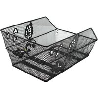 Velo Store - UK Rear bike basket steel honeycomb Basil Cento flower | Extra 10% off with Subscription, Postage £16.79 to UK Fedex.